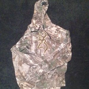 Browning men's camouflage hoodie
